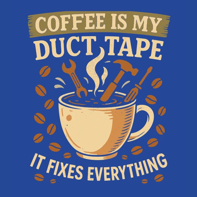 Coffee is my tape that fixes everything