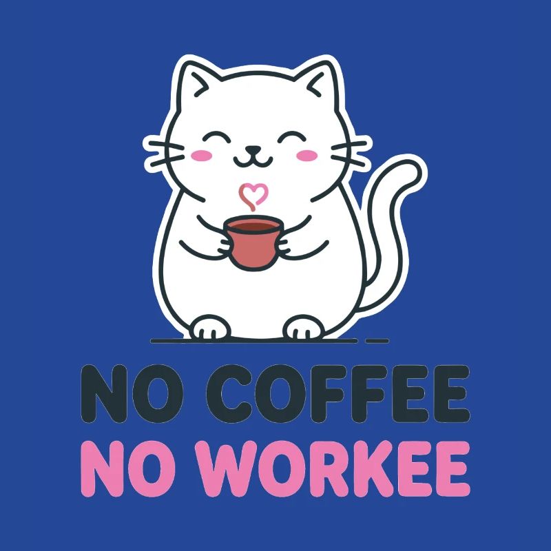 No coffee, no work.