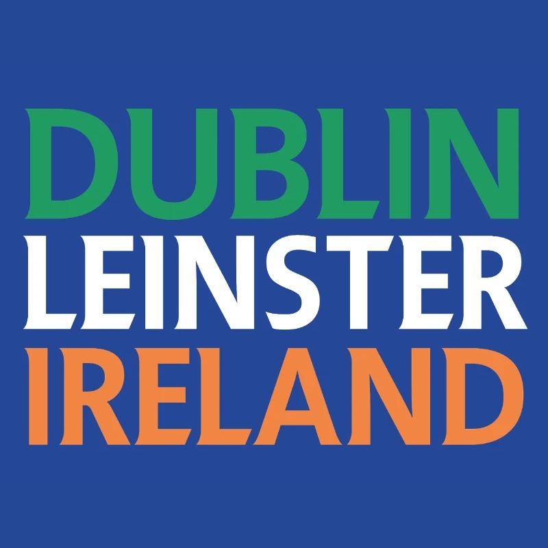 Dublin – Irlande Textdesign