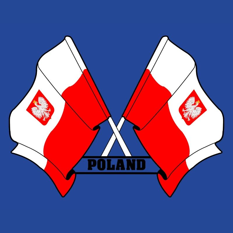 Les drapeaux de la Pologne