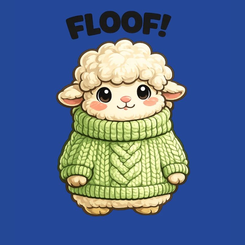 Kuscheliges Schäfchen Pullover Design