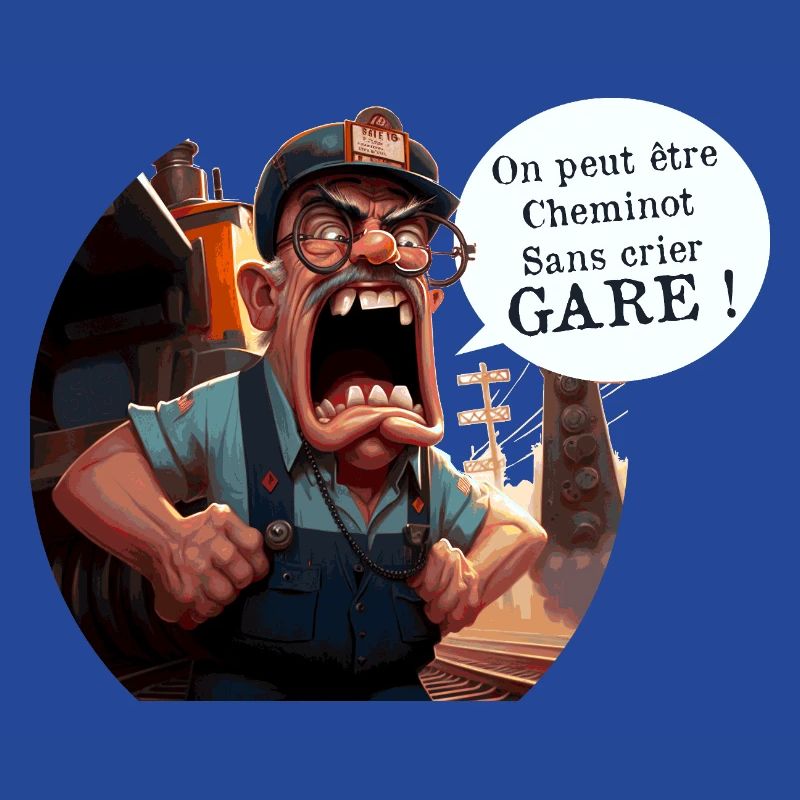 YOU CAN BE A RAILWAY WORKER WITHOUT WARNING! (train)