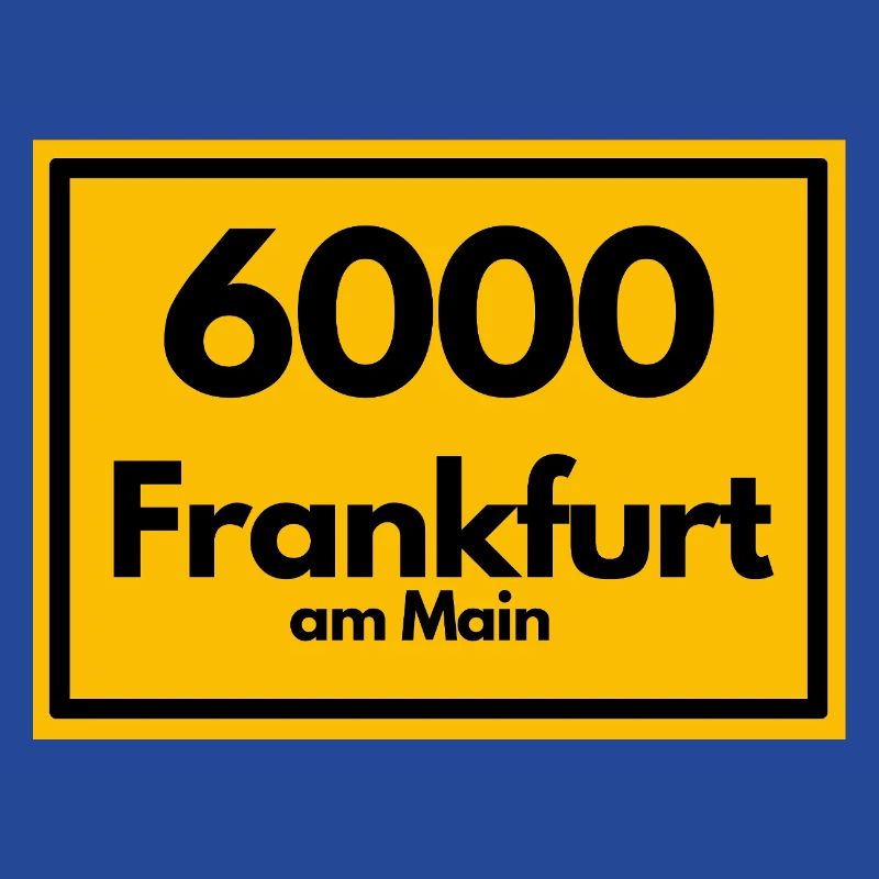 OLD POSTCODE POSTCODE RETRO 6000 FRANKFURT AM MAIN