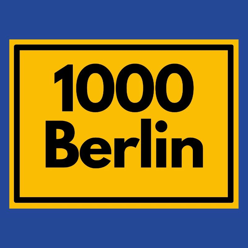 OLD POSTCODE POSTCODE RETRO 1000 BERLIN CAPITAL