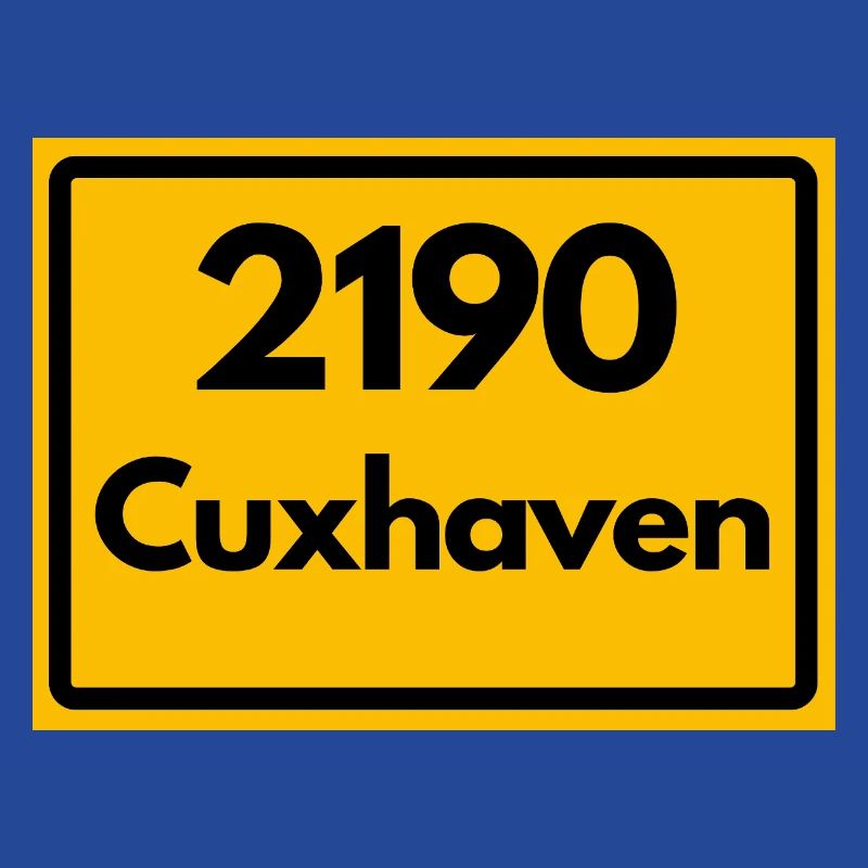 OLD POSTCODE POSTCODE RETRO 2190 CUXHAVEN NORDSEE