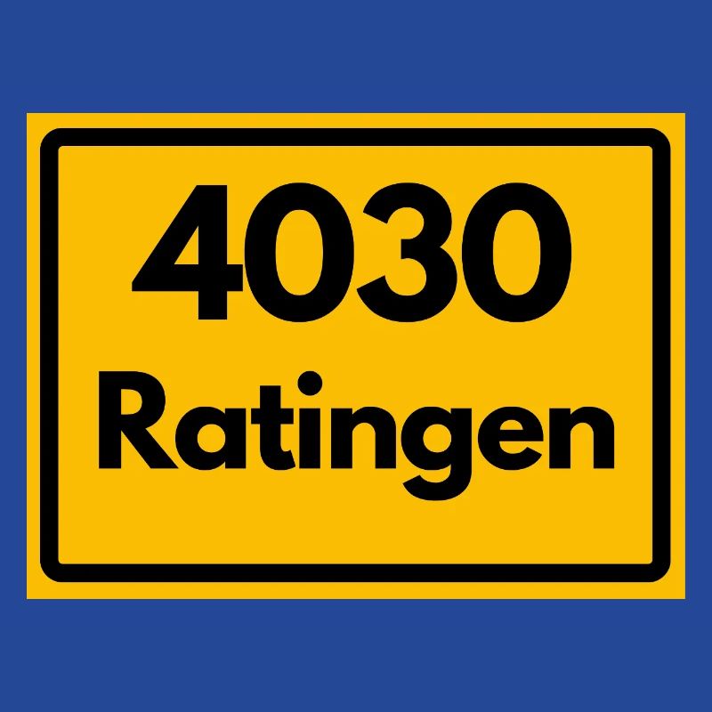 OLD POSTCODE ZIP CODE RETRO 4030 RATINGEN