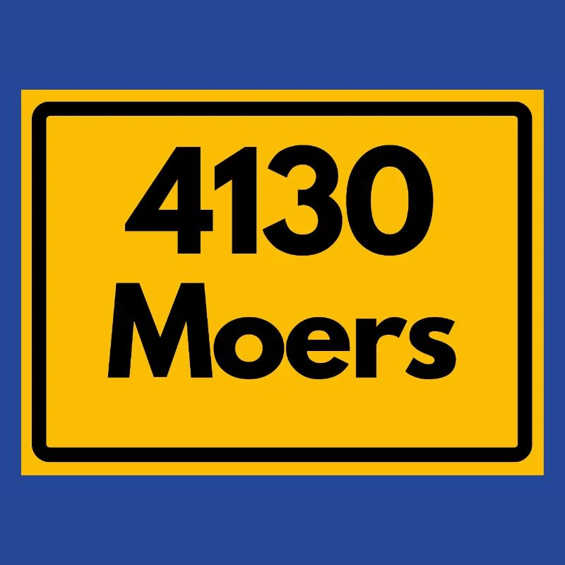 ANCIEN CODE POSTAL RÉTRO 4130 MOERS