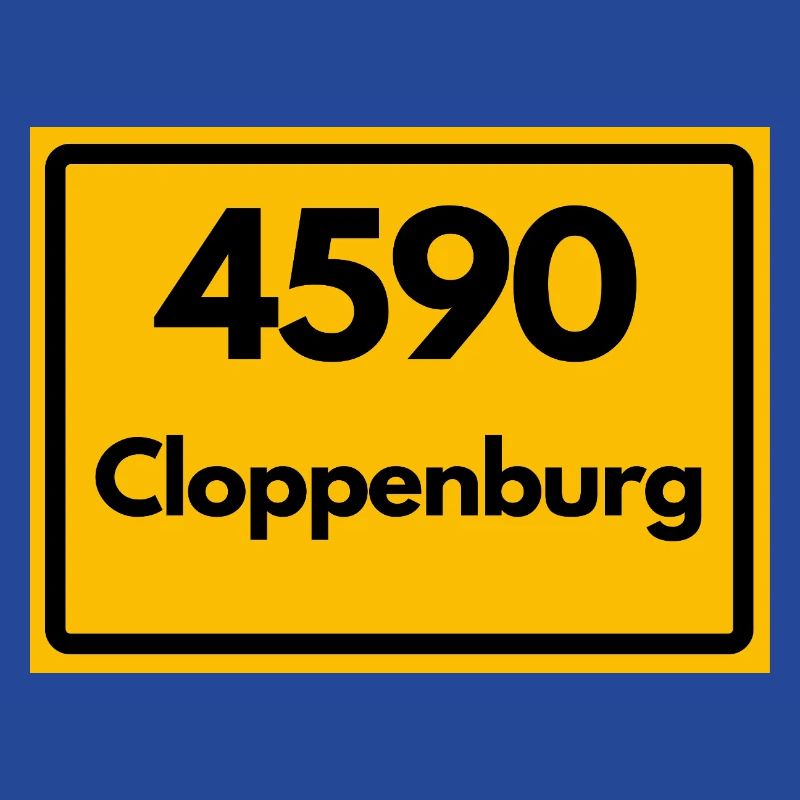 ANCIEN CODE POSTAL RETRO 4590 CLOPPENBURG