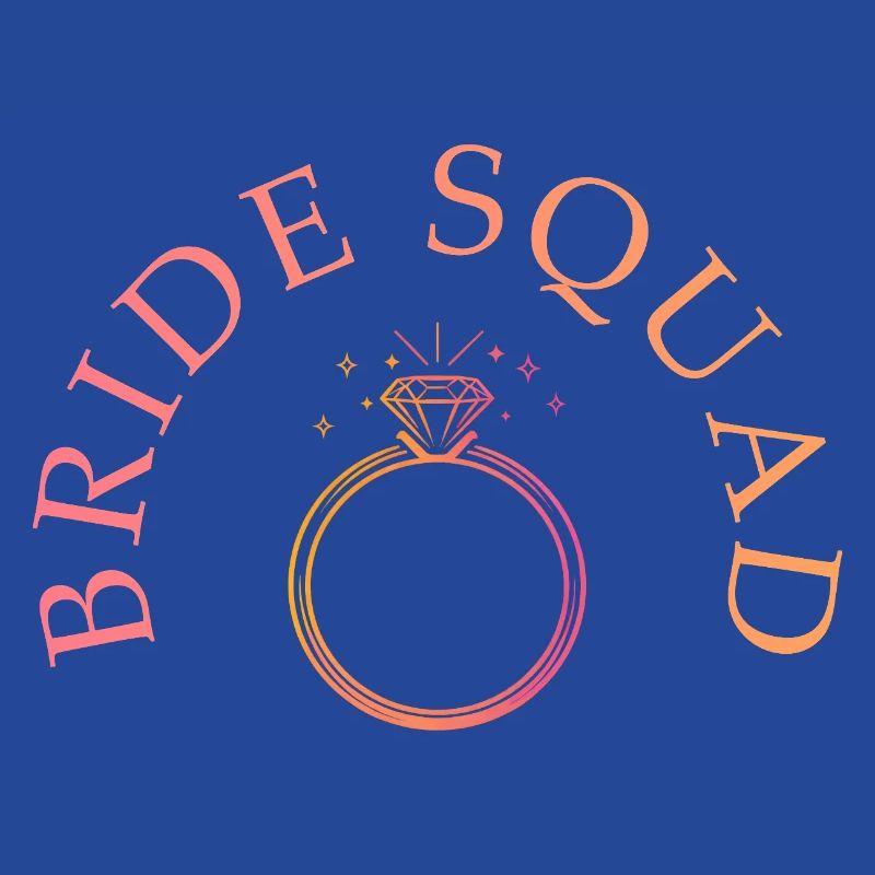 Bride Squad - Ring - Customizable