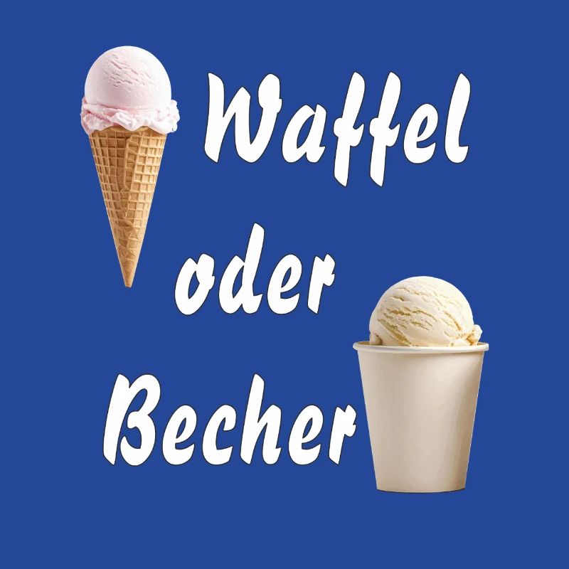 EIS WAFFEL ODER BECHER