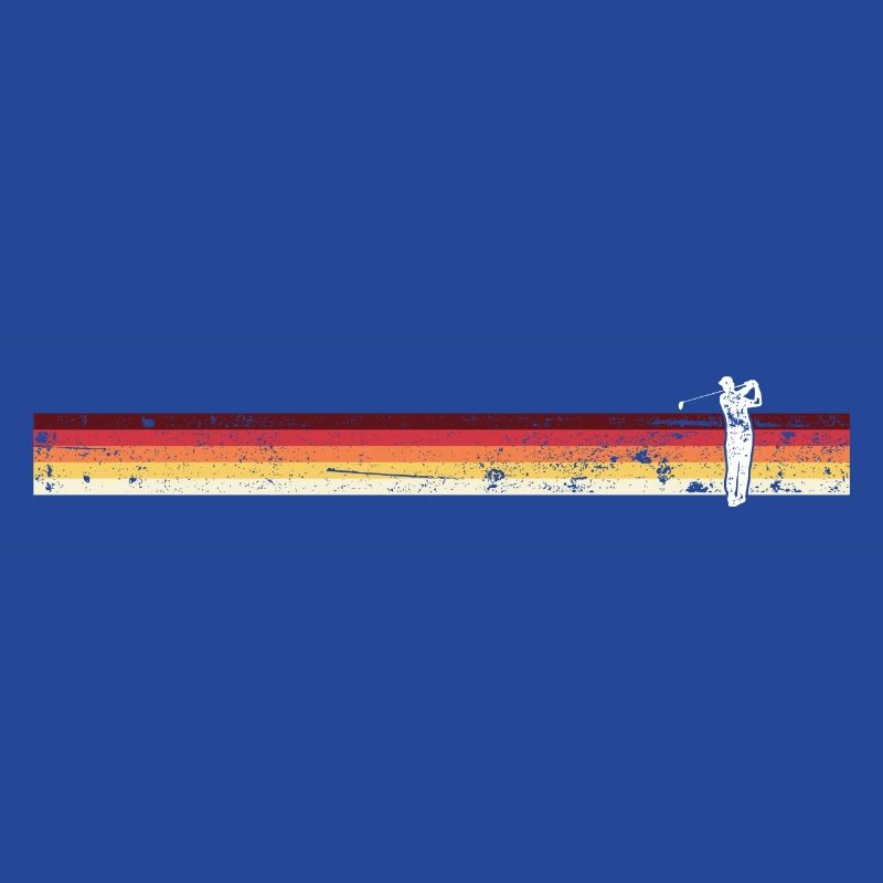 Golf Sunset Silhouette Tee