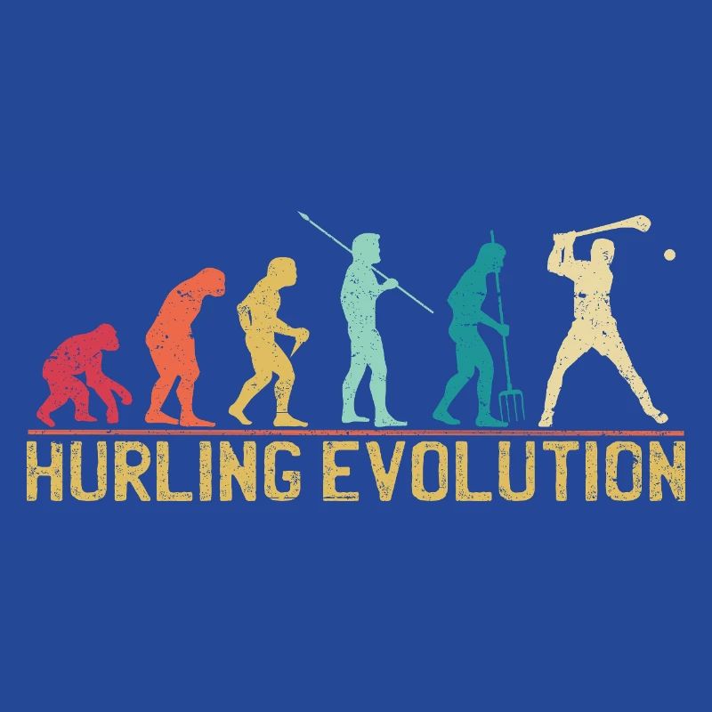 Hurling Evolution Silhouette Design