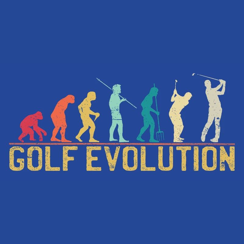 Golf Evolution Silhouette Design