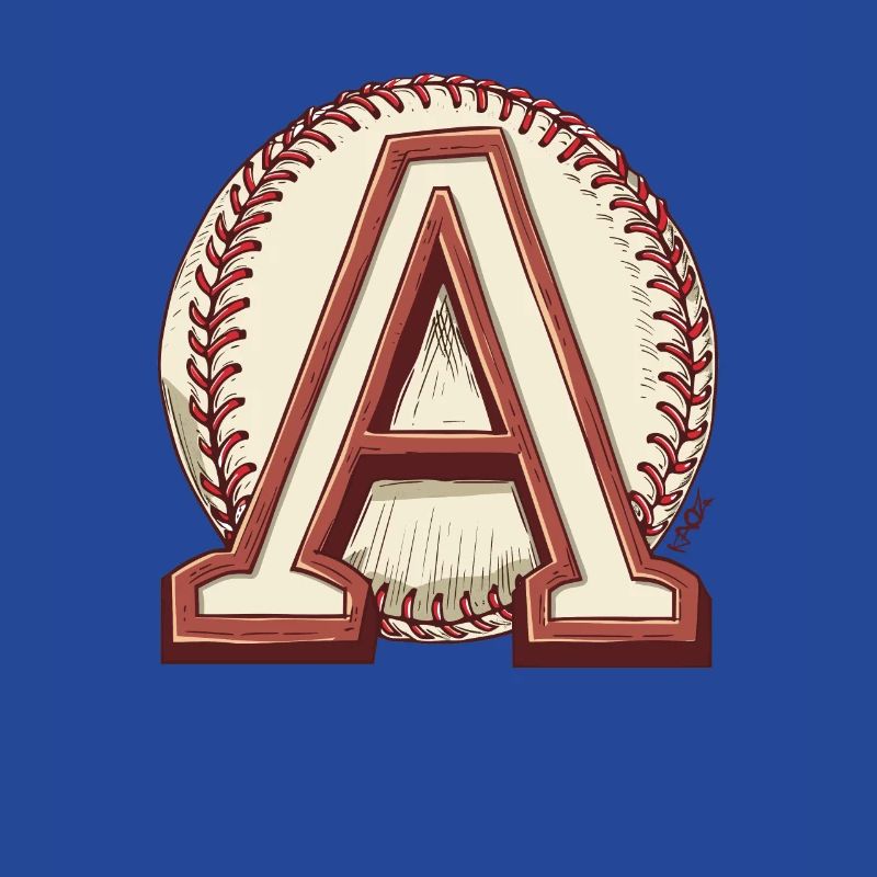 A sur une balle de baseball