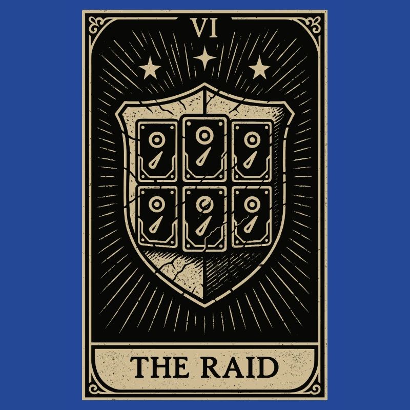 Tarot Datahoarding : Le bouclier RAID