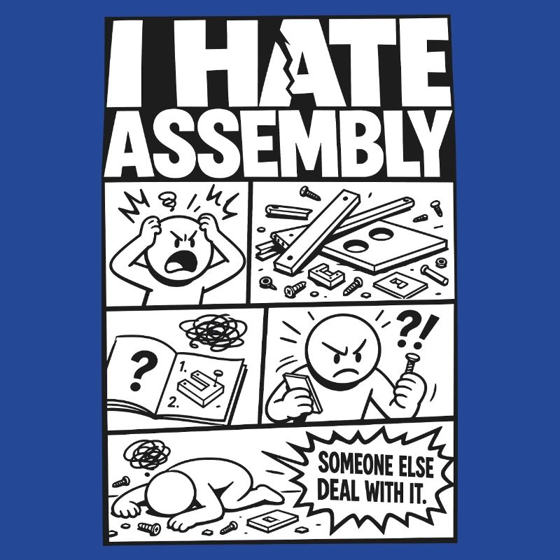 Je déteste les instructions d’assemblage