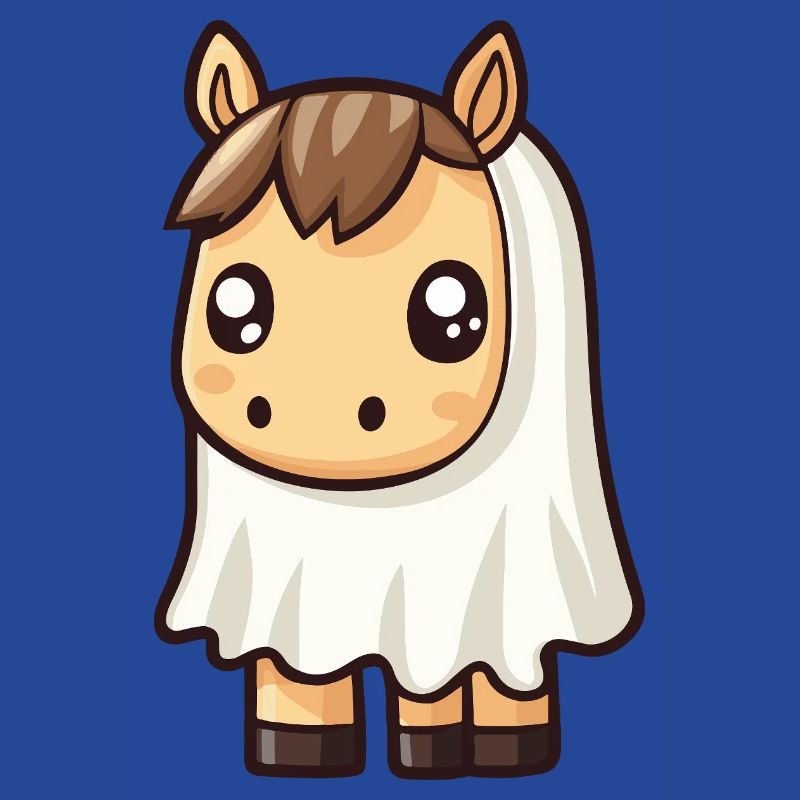 Pferd Halloween Geist