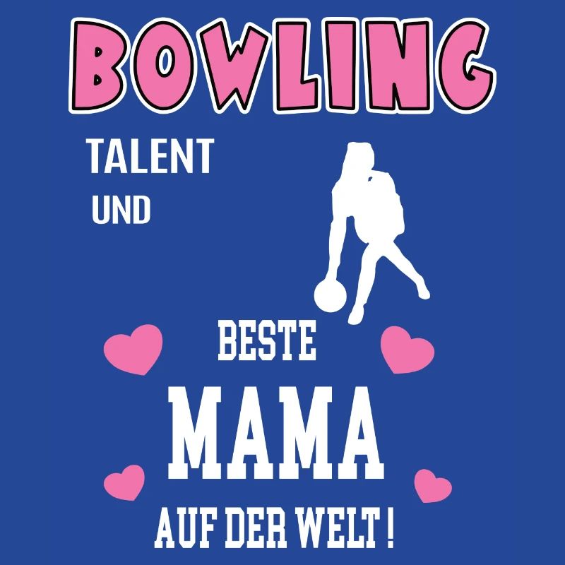 Bowling Beste Mama Mutter Muttertag Geburtstag