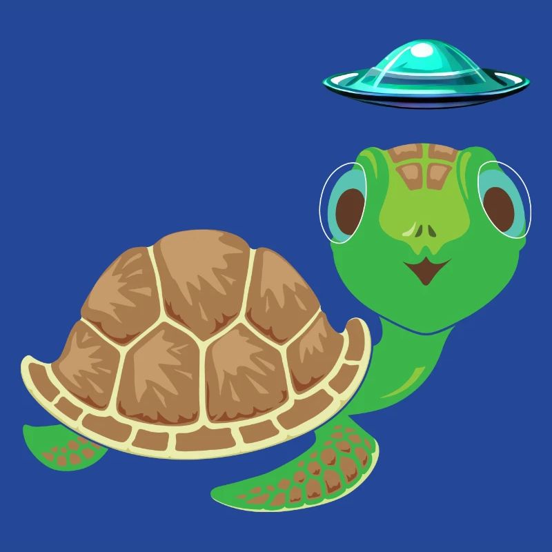 Alien, UFO and Turtle: Adventurous