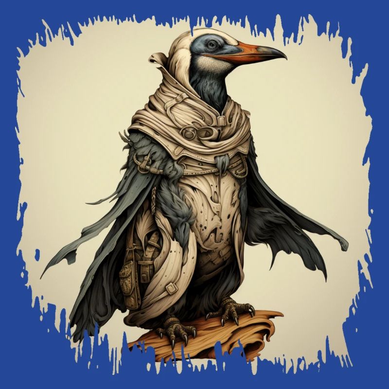 emperor penguin gift idea king penguin happy