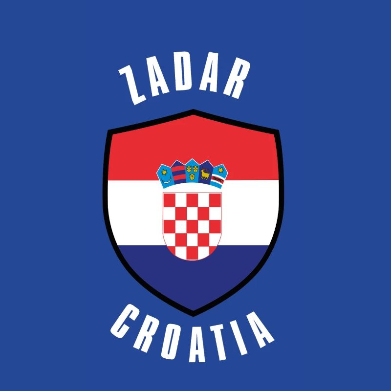 Conception du drapeau du bouclier croate