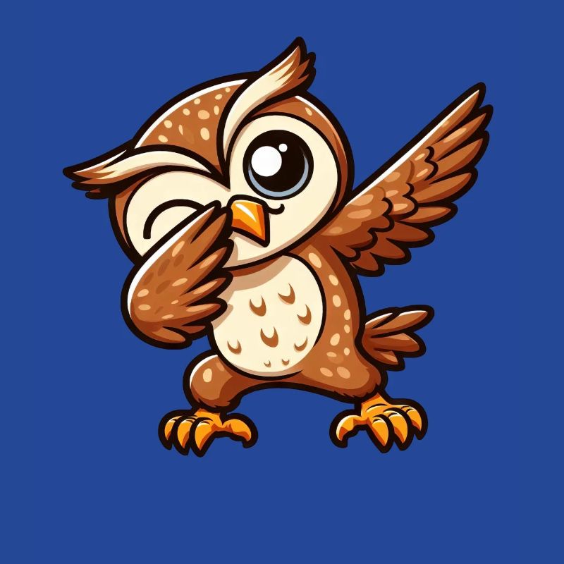 Coole weise Eule dabbing cooler Dab Eule