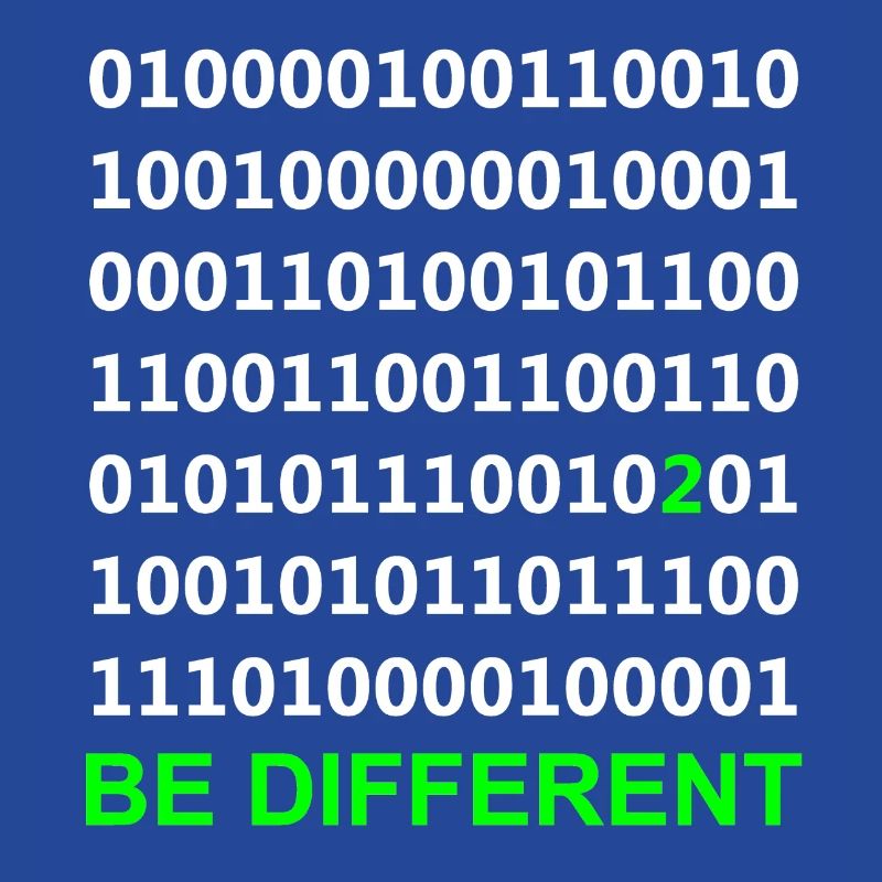 Be Different - Binary - Digital
