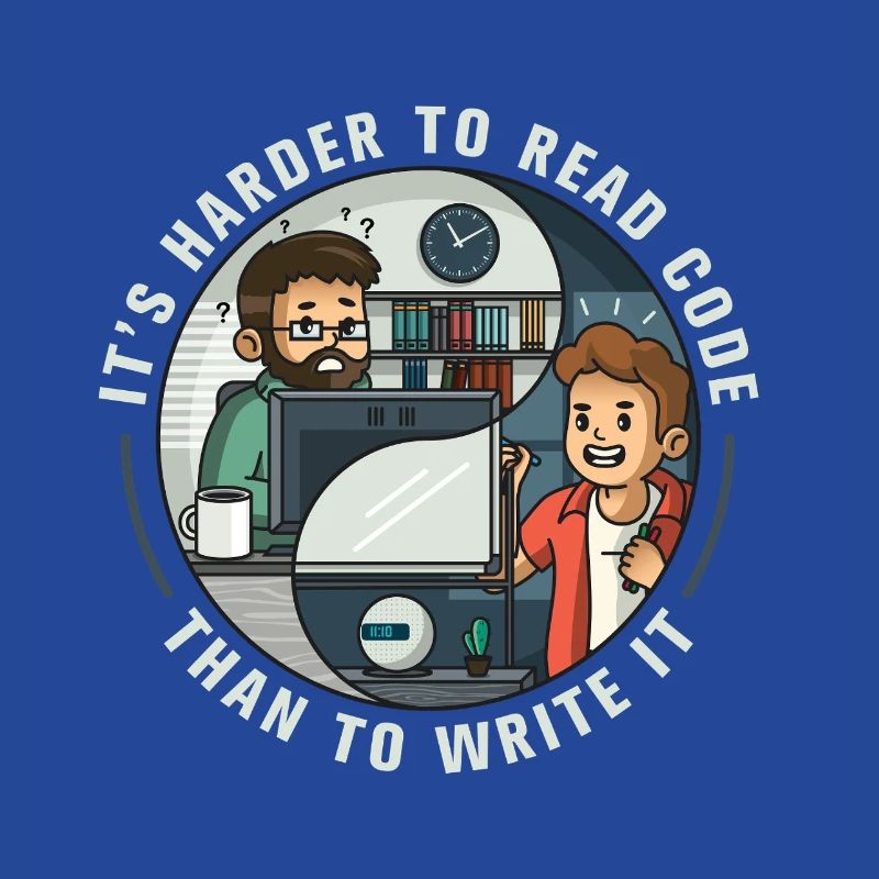 Il est plus difficile de lire le code que de l’écrire