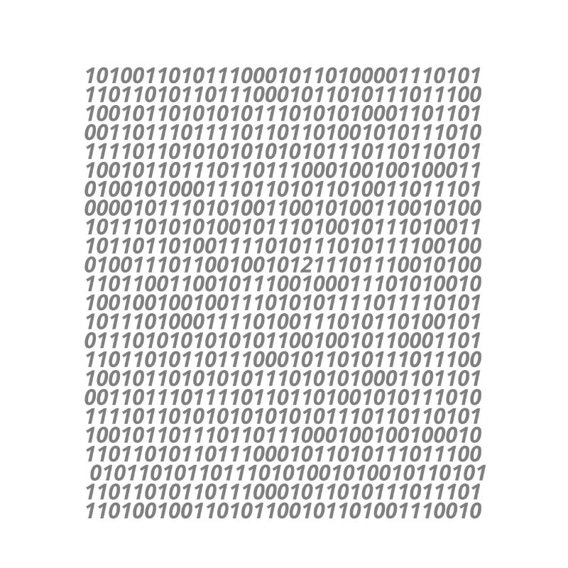 Binary code logo