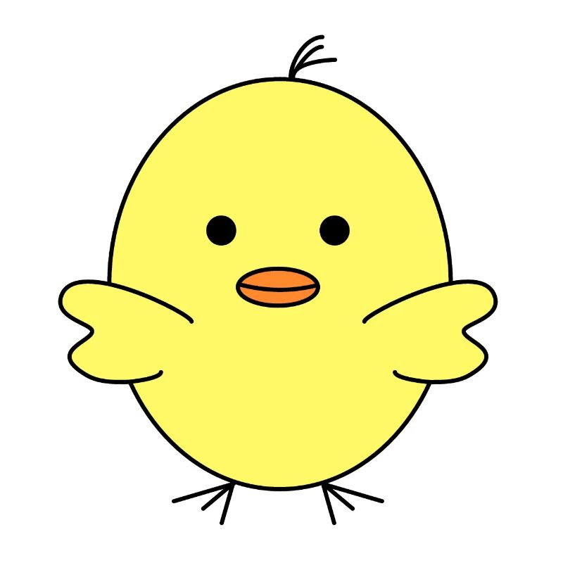 Poussin jaune