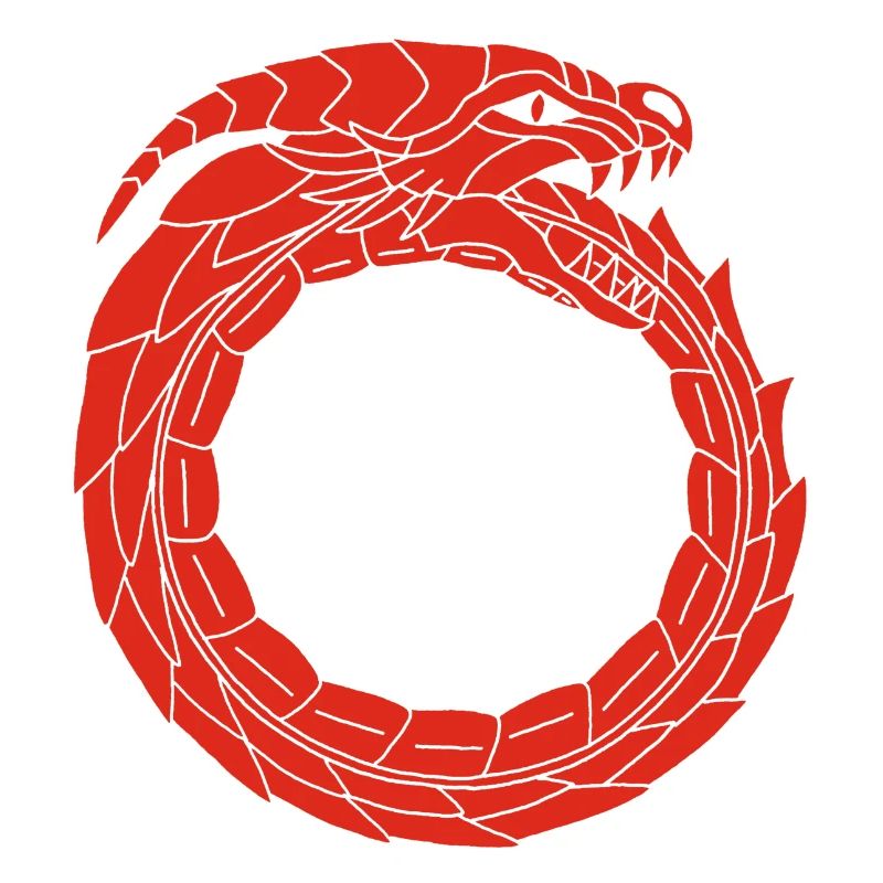 Dragon rouge dévoreur