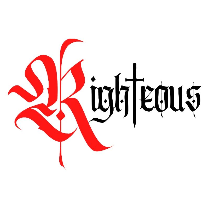 Gothic Righteous Design mit Schwert