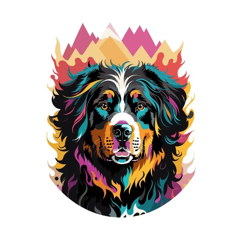 Bouvier Bernois Mignon Amour Chiens et Couleurs