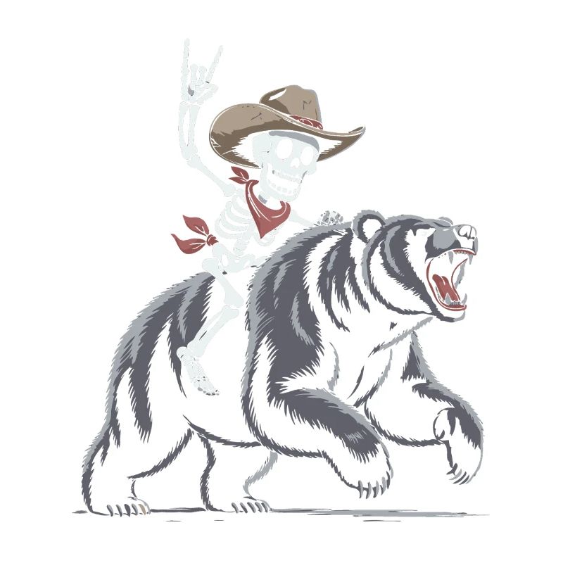 Skeleton Rodeo on Bear