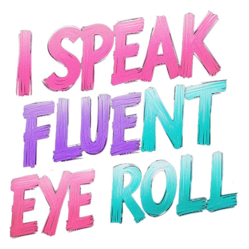 Eye rolling with wordplay