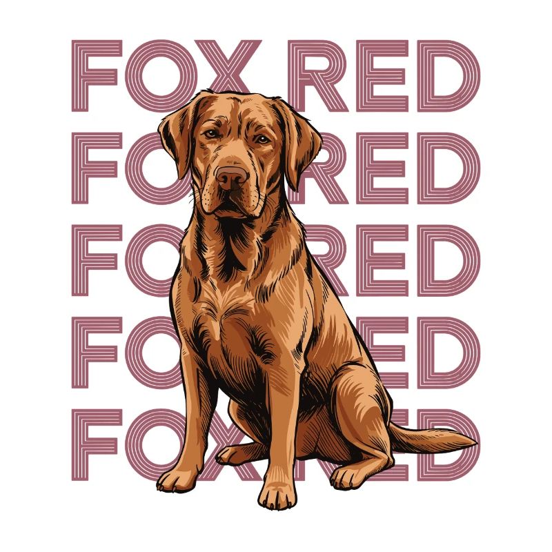 Fox Red Labrador Portrait