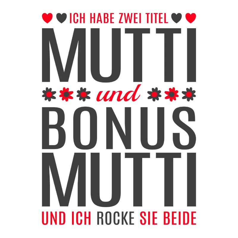 Mama Mutti Mutter Bonus Mutti Muttertag Geschenk