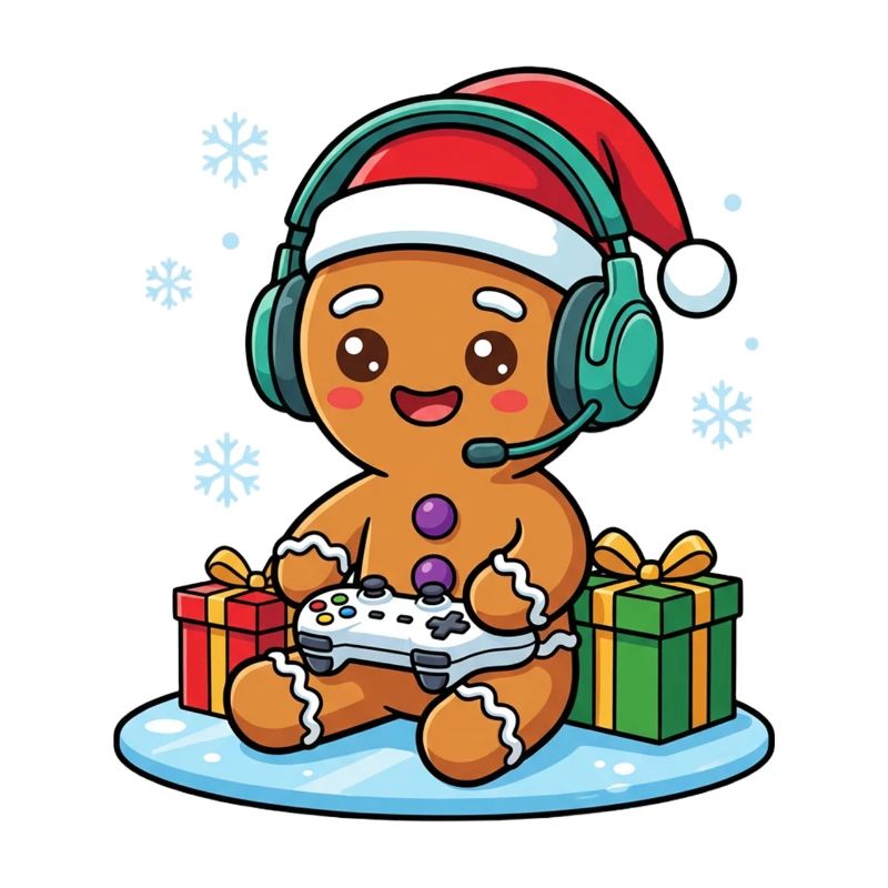 Fun Gingerbread Christmas Game