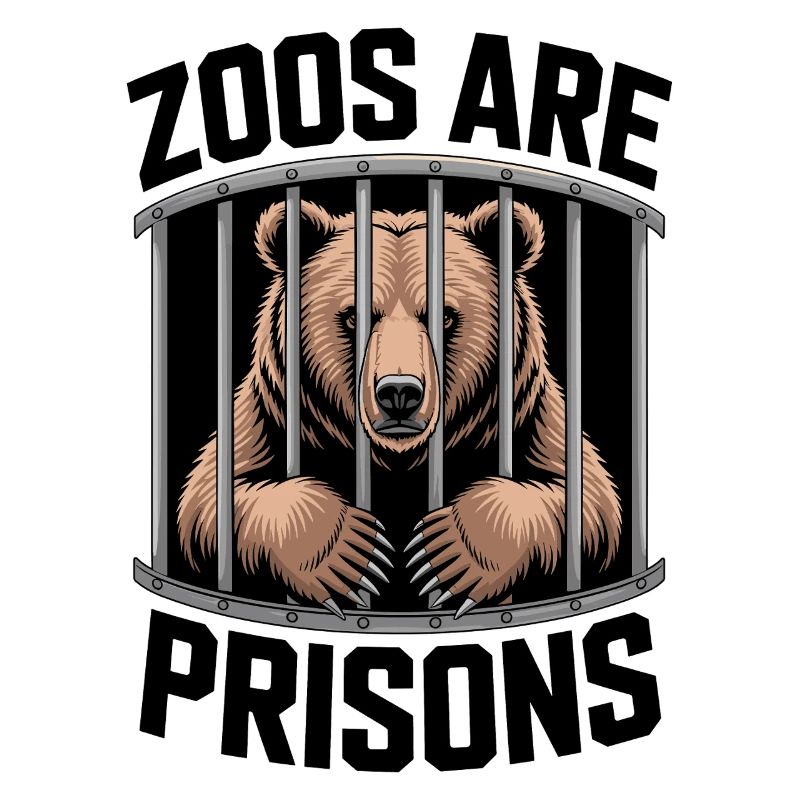 Bär hinter Gittern Motiv