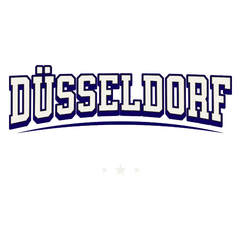 Dusseldorf Germany Varsity Logo