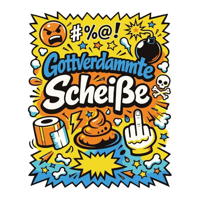 Gottverdammte Scheiße! Comic-Explosion