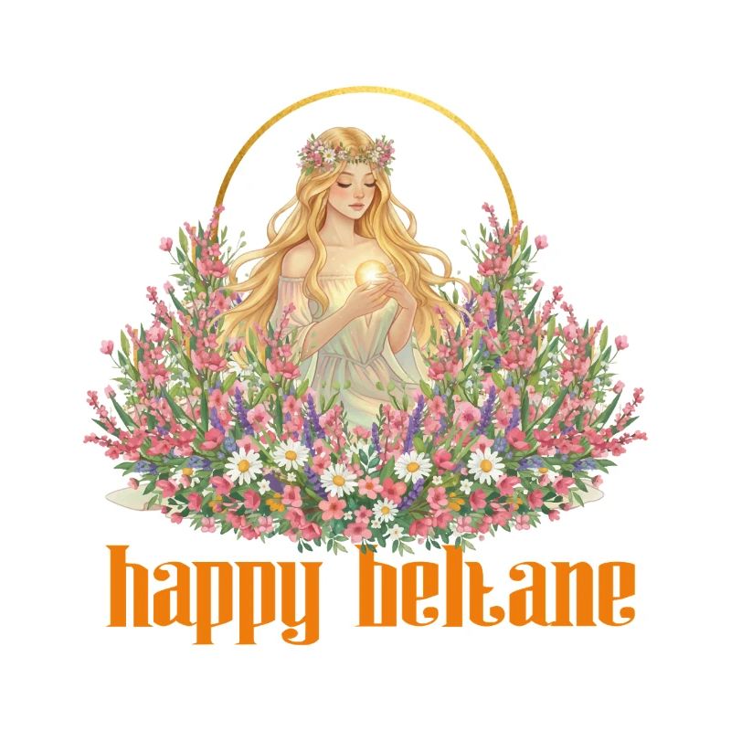 Joyeuses bénédictions de Beltane Célébrations du 1er mai Pagans