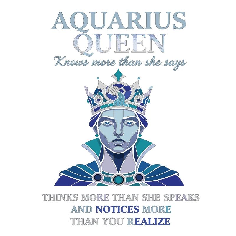 Aquarius Queen Sternzeichen Wassermann