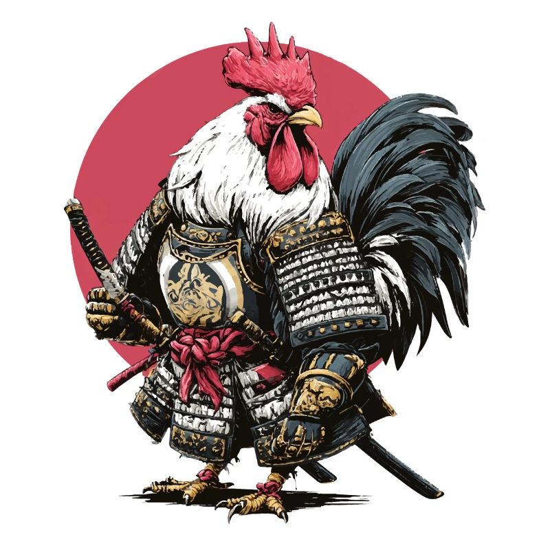 Hahn-Samurai-Rüstung
