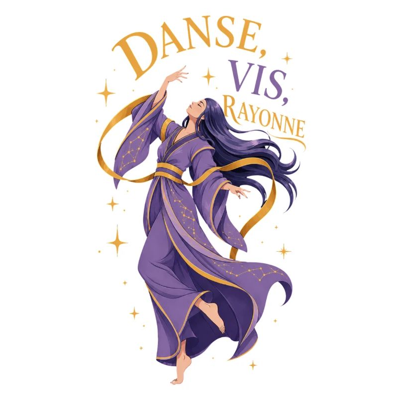 Déesse Céleste : Danse, Vis, Rayonne