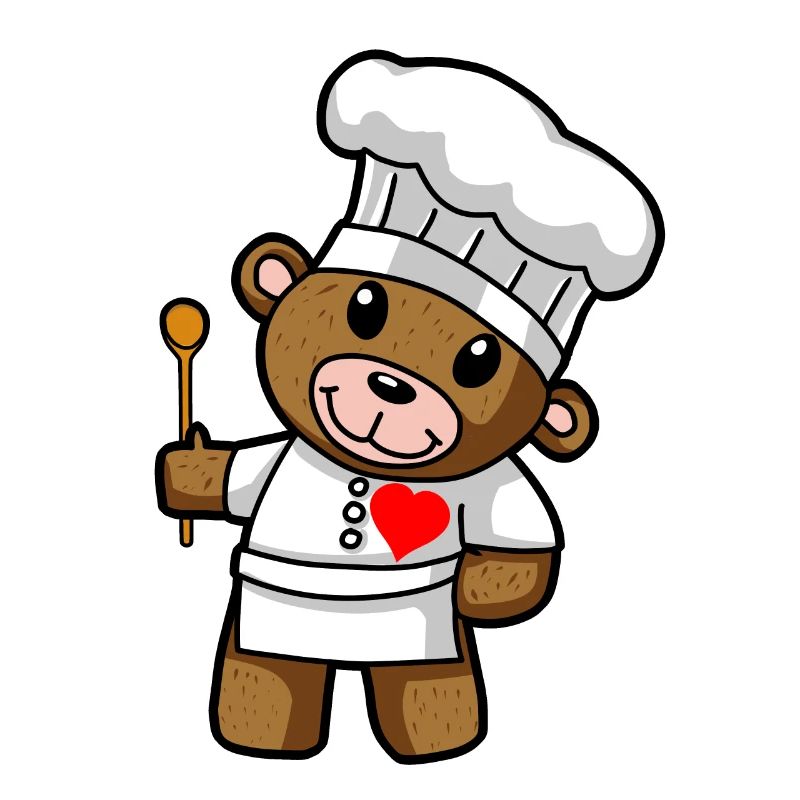 Koch Teddy Chefkoch Restaurant Berufe kochen