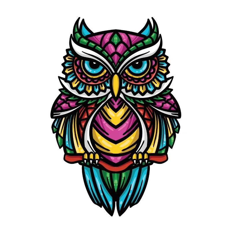 Eule Waldeule Eulen Geschenk Eulen Deko