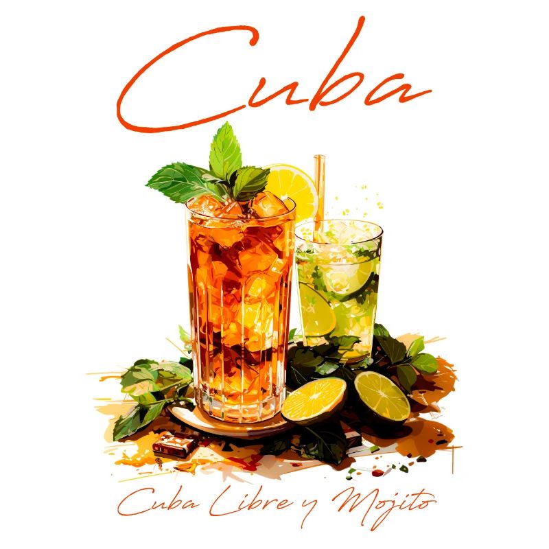 Cuba Mojito and Cuba Libre