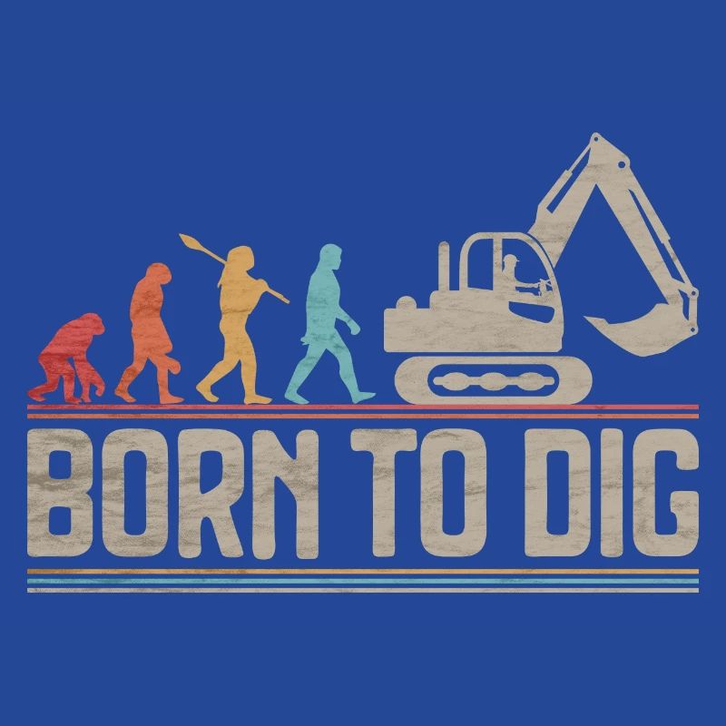 Né pour dig Evolution Excavator Excavator