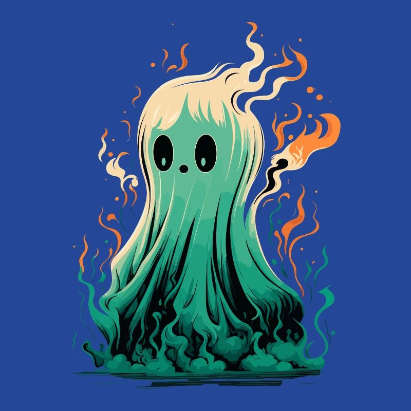 Ghost on fire